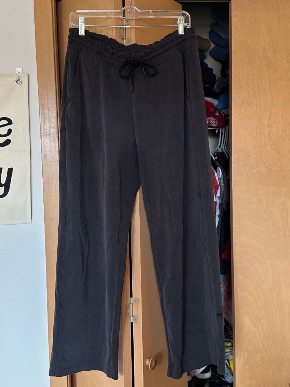 Athleta Black Straight Leg Pants